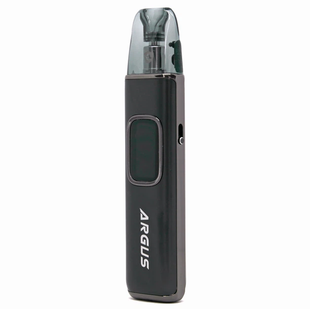 Многоразовая Pod-система Voopoo Argus G3 Midnight Black вейп Вупу Аргус мощная Под-система 1500 мАч до 30 Вт Top-Fill 3 мл чёрная - изображение 6