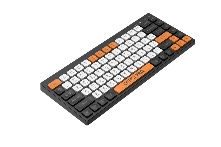 Клавіатура бездротова OfficePro SK955B Wireless/Bluetooth Black (SK955B) - зображення 4