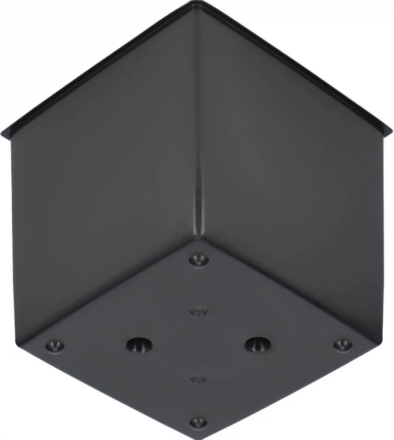 Donica na kwiaty z wkładem Kadax Masiera 19 cm Czarna (K4225) - obraz 3