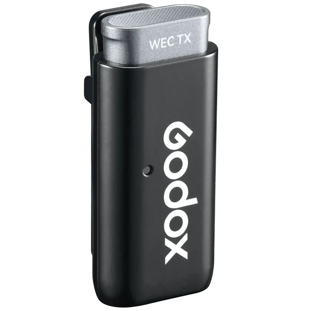 Бездротовий петличний мікрофон Godox WEC Kit 1 (2.4GHz) з шумозаглушенням для стрімів, камер та iPhone - зображення 2