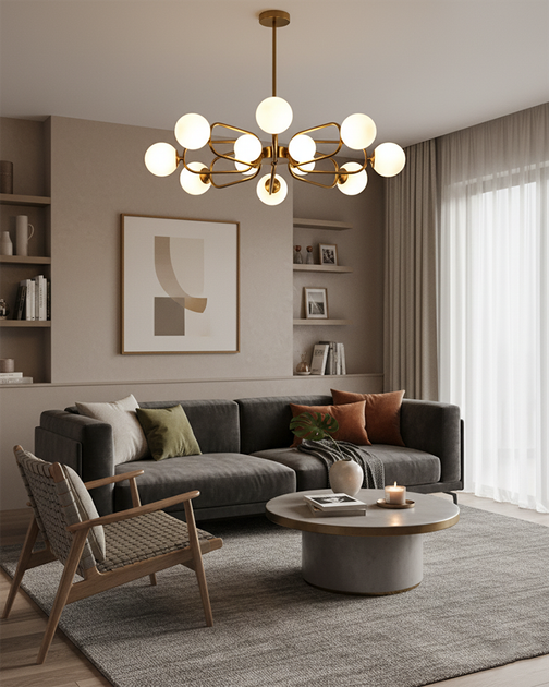 Люстра Edlin PL321159-12 Sonte - изображение 2