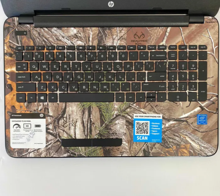 Ноутбук HP 15-BN070WM / 15.6" TN / Intel Pentium N3710 (4 ядра по 1.60-2.56 GHz) / 8GB DDR3 / 240GB SSD / HD Graphics 405 / WebCam б/у - Фото 4 Ноутбук HP 15-BN070WM / 15.6" TN / Intel Pentium N3710 (4 ядра по 1.60-2.56 GHz) / 8GB DDR3 / 240GB SSD / HD Graphics 405 / WebCam б/у - изображение 4