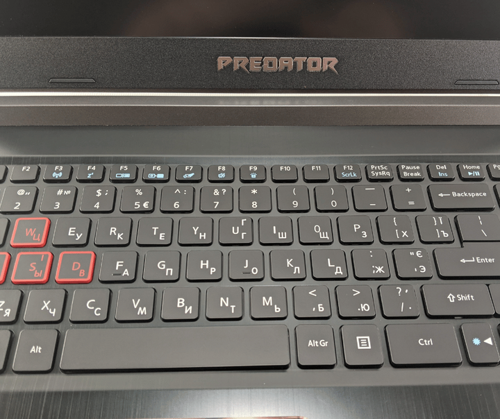 Игровой ноутбук Acer Predator Helios 300 G3 / 15.6" (1920x1080) IPS / Intel Core i7-7700HQ (4 (8) ядра по 2.8 - 3.8 GHz) / 16 GB DDR4 / 512 GB SSD / nVidia GeForce GTX 1060, 3 GB GDDR5, 192-bit / WebCam б/у - изображение 3