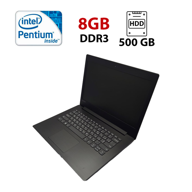 Ноутбук Lenovo IdeaPad 320-14 / 14" (1366x768) TN / Intel Pentium N4200 (4 ядра по 1.1 - 2.5 GHz) / 8 GB DDR3 / 500 GB HDD / AMD Radeon 530, 2 GB GDDR5, 64-bit / WebCam / WebCam / HDMI б/у - Фото 1 Ноутбук Lenovo IdeaPad 320-14 / 14" (1366x768) TN / Intel Pentium N4200 (4 ядра по 1.1 - 2.5 GHz) / 8 GB DDR3 / 500 GB HDD / AMD Radeon 530, 2 GB GDDR5, 64-bit / WebCam / WebCam / HDMI б/у - изображение 1