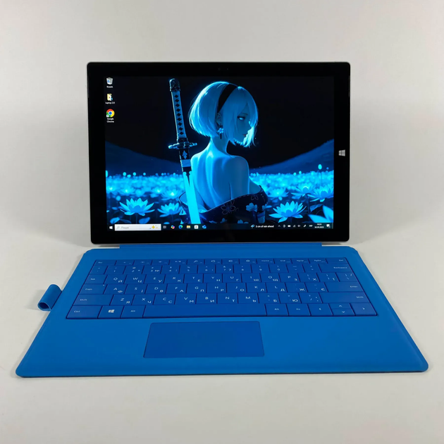 Нетбук-трансформер Microsoft Surface Pro 3 / 12" (2160x1440) IPS Touch / Intel Core i7-4650U (2 (4) ядра по 1.7 - 3.3 GHz) / 8 GB DDR3 / 512 GB SSD / Intel HD Graphics 5000 / WebCam б/у - изображение 2