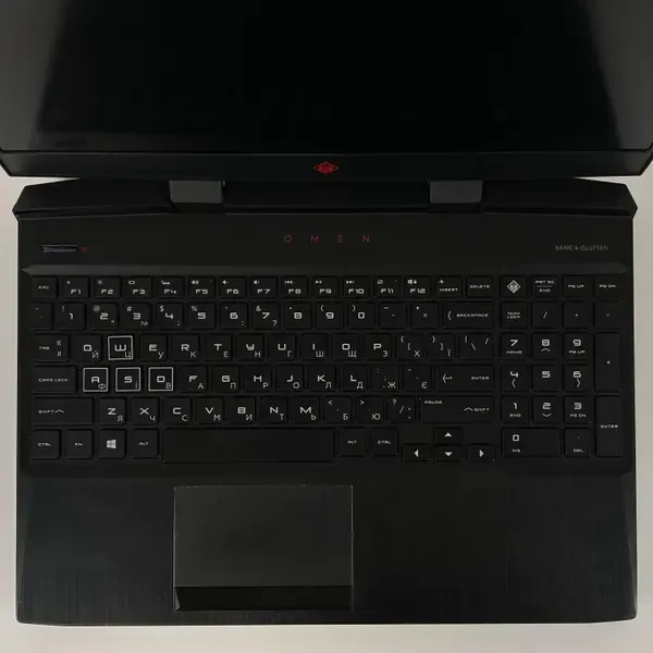 Ігровий ноутбук Б-клас HP Omen 15-dc0030nr / 15.6" (1920x1080) IPS / Intel Core i7-8750H (6 (12) ядер по 2.2 - 4.1 GHz) / 16 GB DDR4 / 512 GB SSD / nVidia GeForce GTX 1060, 6 GB GDDR5, 192-bit / WebCam / HDMI б/в - Фото 3 Ігровий ноутбук Б-клас HP Omen 15-dc0030nr / 15.6" (1920x1080) IPS / Intel Core i7-8750H (6 (12) ядер по 2.2 - 4.1 GHz) / 16 GB DDR4 / 512 GB SSD / nVidia GeForce GTX 1060, 6 GB GDDR5, 192-bit / WebCam / HDMI б/в - зображення 3