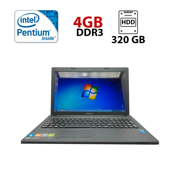 Ноутбук Lenovo G500 / 15.6" (1366x768) TN / Intel Pentium 2020M (2 ядра по 2.4 GHz) / 4 GB DDR3 / 320 GB HDD / Intel HD Graphics 2500 / WebCam б/у - Фото 1 Ноутбук Lenovo G500 / 15.6" (1366x768) TN / Intel Pentium 2020M (2 ядра по 2.4 GHz) / 4 GB DDR3 / 320 GB HDD / Intel HD Graphics 2500 / WebCam б/у - изображение 1