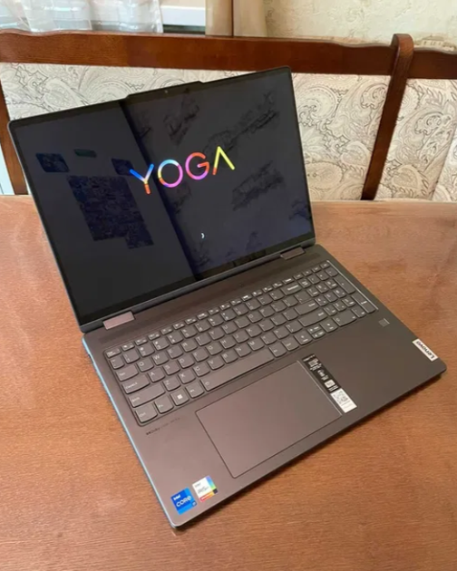 Ультрабук-трансформер Lenovo Yoga 7 16IAP8 / 16" (1920x1080) IPS Touch / Intel Core i7-1355U (10 (12) ядра по 1.2 - 5.0 GHz) / 16 GB DDR5 / 512 GB SSD / Intel Iris Xe / WebCam б/у - изображение 3