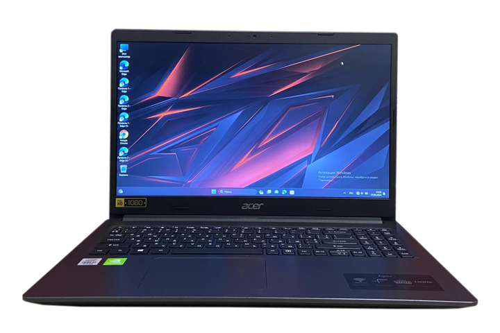 Ультрабук Acer Aspire 3 A315 / 15.6" (1920x1080) TN / Intel Core i3-1005G1 (2 (4) ядра по 2.1 - 3.4 GHz) / 8 GB DDR4 / 240 GB SSD / nVidia GeForce MX330, 2 GB GDDR5, 64-bit / WebCam / HDMI б/у - изображение 2
