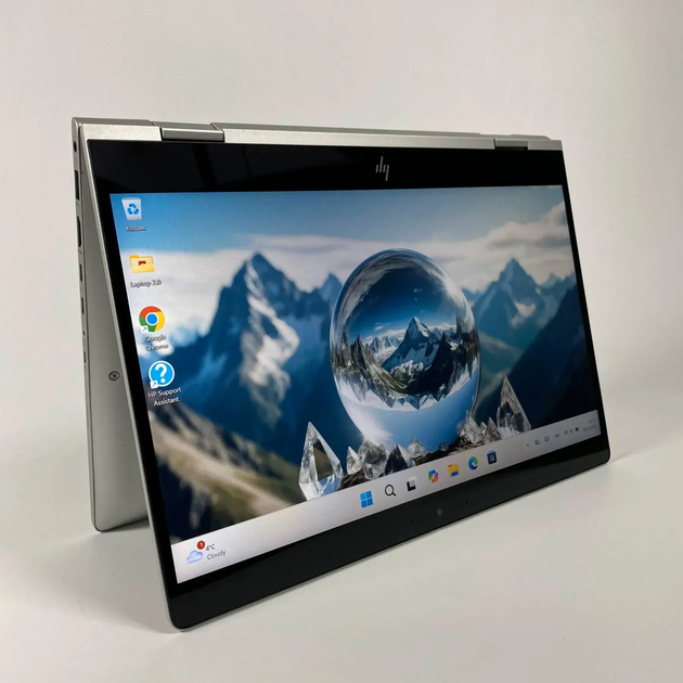 Ультрабук-трансформер HP EliteBook 830 G6 / 13.3" (1920x1080) IPS Touch / Intel Core i5-8365U (4 (8) ядра по 1.6 - 4.1 GHz) / 16 GB DDR4 / 256 GB SSD / Intel UHD Graphics / WebCam / TouchID б/у - изображение 7