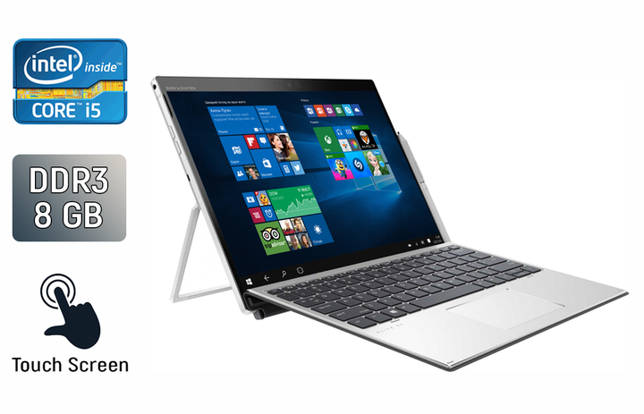 Ноутбук-трансформер HP Elite x2 G4 / 13" (3000x2000) IPS Touch / Intel Core i5-8265U (4 (8) ядра по 1.6 - 3.9 GHz) / 8 GB DDR3 / 256 GB SSD / Intel UHD Graphics 620 / WebCam / TouchID б/в - Фото 1 Ноутбук-трансформер HP Elite x2 G4 / 13" (3000x2000) IPS Touch / Intel Core i5-8265U (4 (8) ядра по 1.6 - 3.9 GHz) / 8 GB DDR3 / 256 GB SSD / Intel UHD Graphics 620 / WebCam / TouchID б/в - зображення 1