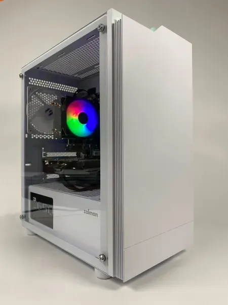 Игровой ПК Zalman T4 Plus / AMD Ryzen 5 5500 (6 (12) ядер по 3.6 - 4.2 GHz) / 16 GB DDR4 / 512 GB SSD / nVidia GeForce GTX 1660 Super, 6 GB GDDR6, 192-bit / 500 W / ASRock B450M-HDV R4.0 б/у - изображение 4