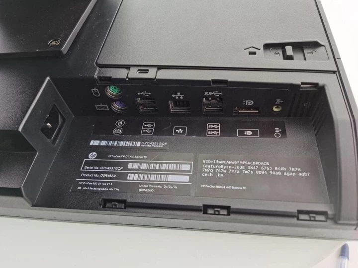 Моноблок HP Pro One 600 G1 / 22" (1920x1080) TN / Intel Core i3-4130 (2 (4) ядра по 3.4 GHz) / 8 GB DDR3 / 500 GB HDD / Intel HD Graphics 4400 / Win 10 Pro б/у - изображение 6