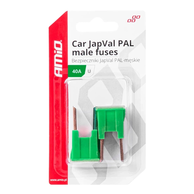 Запобіжники AMiO JAPVAL PAL 40A 2шт (03407/034071) - изображение 2