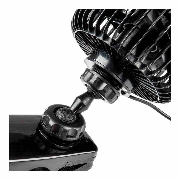 Автомобільний вентилятор з кліпсою AMiO 4.5" 12V (03005) - изображение 2