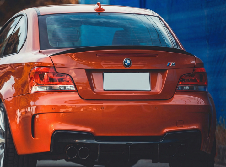 Спойлер P-Style (для E82, Черный Глянец) для BMW 1 серия E81/E82/E87/E88 2004-2011 гг - изображение 2