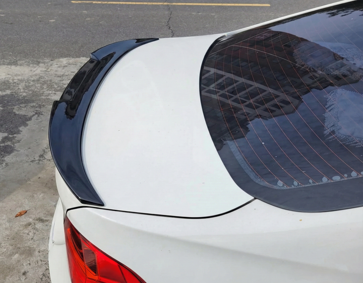 Спойлер M4-Style (для F30/F80, черный глянец) для BMW 3 серия F30/F31 2012-2019 гг - изображение 2