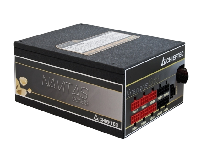 Блок живлення Chieftec Navitas 1250W 80+ Gold (GPM-1250C) Б/В - изображение 3