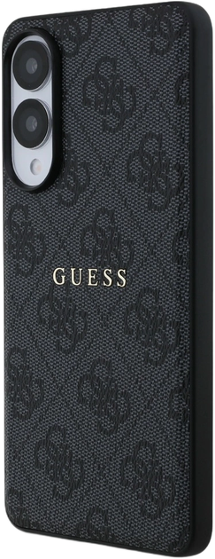 Панель Guess 4G Ring Classic Logo MagSafe для Samsung Galaxy S25 Edge Black (GUHMS25EG4GFRK) - зображення 2