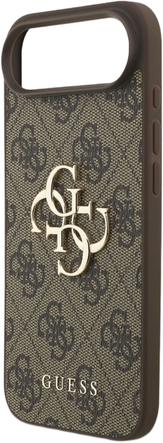 Панель Guess 4G Big Logo Case для Apple iPhone 17 Air Brown (GUHCP17M4GMGBR) - зображення 4