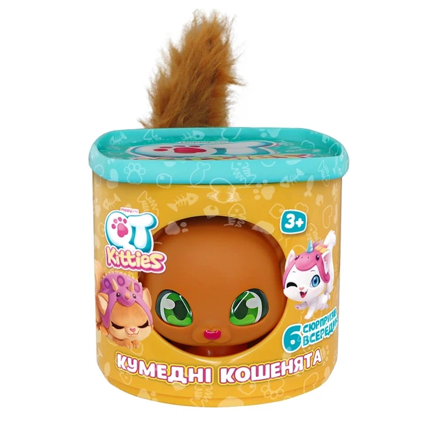 Ігровий набір QT KITTIES – КОШЕНЯ ДЖИНДЖЕР (фігурка, будиночок, аксесуари) - Фото 1 Ігровий набір QT KITTIES – КОШЕНЯ ДЖИНДЖЕР (фігурка, будиночок, аксесуари) - изображение 1