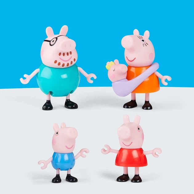 Набір фігурок PEPPA FIGURINES – ВЕЛИКА РОДИНА ПЕППИ - Фото 3 Набір фігурок PEPPA FIGURINES – ВЕЛИКА РОДИНА ПЕППИ - изображение 3