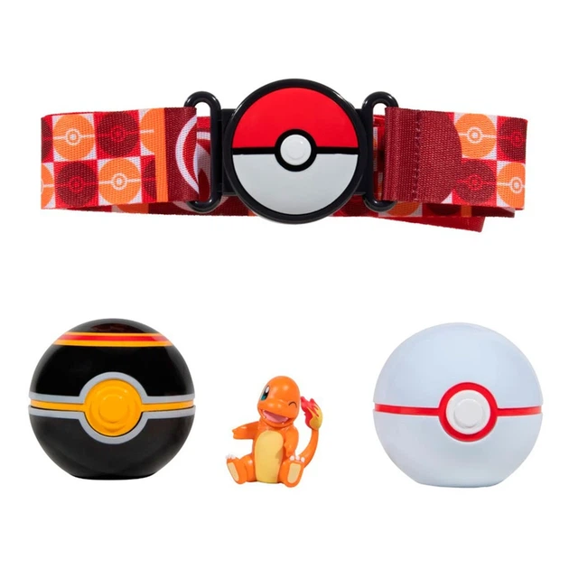 Ігровий набір POKEMON W14 - ПОЯС З ПОКЕБОЛАМИ ЧАРМАНДЕР (пояс, 2 покеболи, ігрова фігурка) - Фото 2 Ігровий набір POKEMON W14 - ПОЯС З ПОКЕБОЛАМИ ЧАРМАНДЕР (пояс, 2 покеболи, ігрова фігурка) - изображение 2