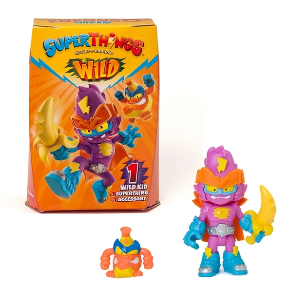 Ігровий набір SUPERTHINGS серії «Wild Kids» – КАЗУМ-КІД (казум-кід, фігурка, аксесуар) - Фото 4 Ігровий набір SUPERTHINGS серії «Wild Kids» – КАЗУМ-КІД (казум-кід, фігурка, аксесуар) - изображение 4