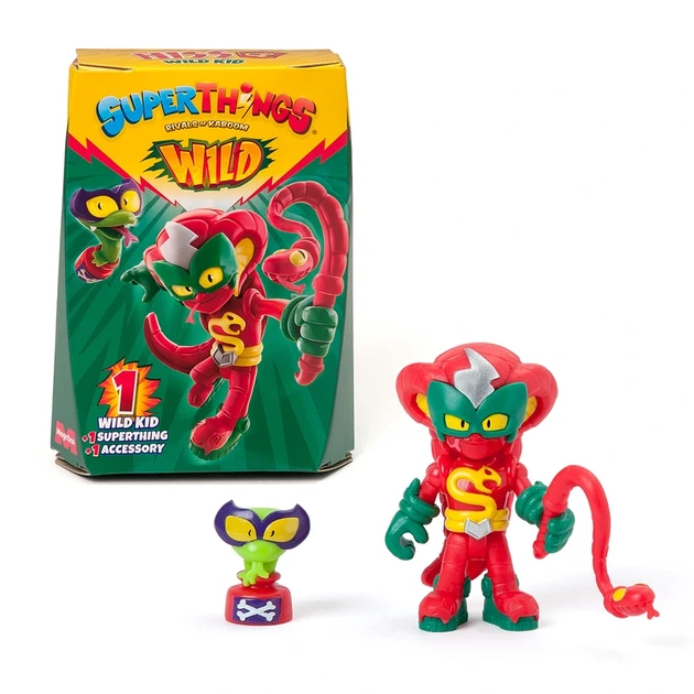 Ігровий набір SUPERTHINGS серії «Wild Kids» – КАЗУМ-КІД (казум-кід, фігурка, аксесуар) - Фото 7 Ігровий набір SUPERTHINGS серії «Wild Kids» – КАЗУМ-КІД (казум-кід, фігурка, аксесуар) - изображение 7