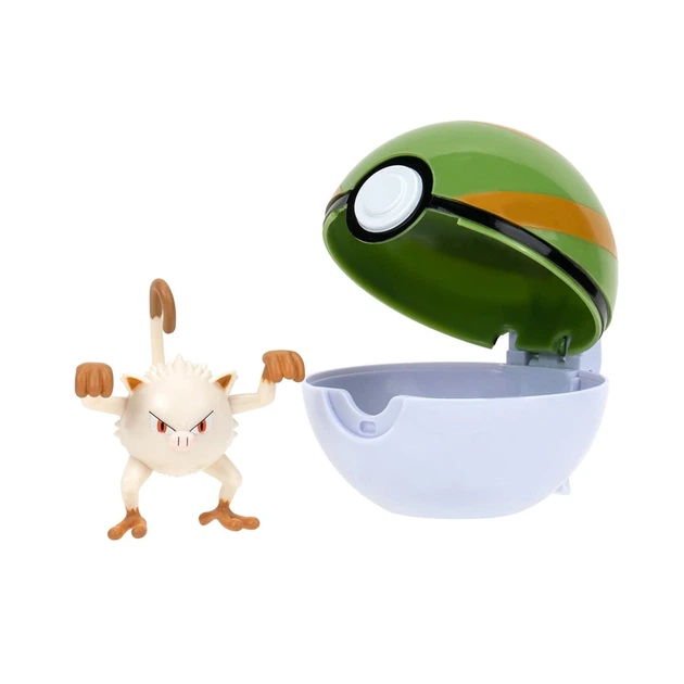Ігровий набір POKEMON W14 - МАНКІ В ПОКЕБОЛІ (ігрова фігурка, покебол) - Фото 3 Ігровий набір POKEMON W14 - МАНКІ В ПОКЕБОЛІ (ігрова фігурка, покебол) - изображение 3