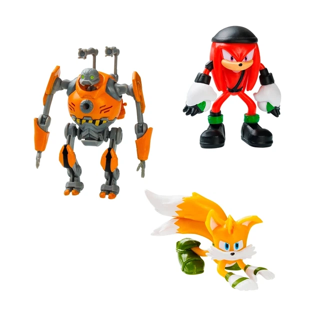 Набір ігрових фігурок SONIC PRIME – ЕҐФОРСЕР, НАКЛЗ, ТЕЙЛЗ (3 фiгурки, 6,5 cm) - Фото 2 Набір ігрових фігурок SONIC PRIME – ЕҐФОРСЕР, НАКЛЗ, ТЕЙЛЗ (3 фiгурки, 6,5 cm) - изображение 2