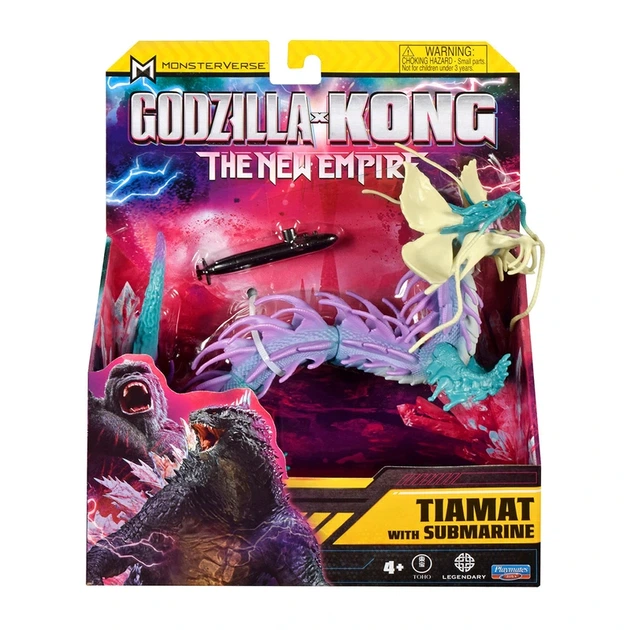 Фігурка GODZILLA VS. KONG – ТІАМАТ З ПІДВОДНИМ ЧОВНОМ - изображение 5