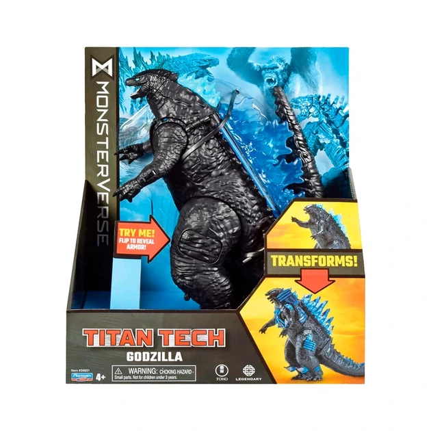Фігурка GODZILLA VS. KONG серії «TITAN TECH» – ҐОДЗІЛЛА (20 cm) - зображення 8