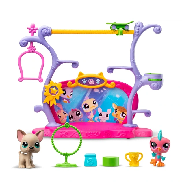 Ігровий набір LITTLEST PET SHOP – ШОУ ТАЛАНТІВ (2 фігурки, сцена, аксес.) - зображення 2