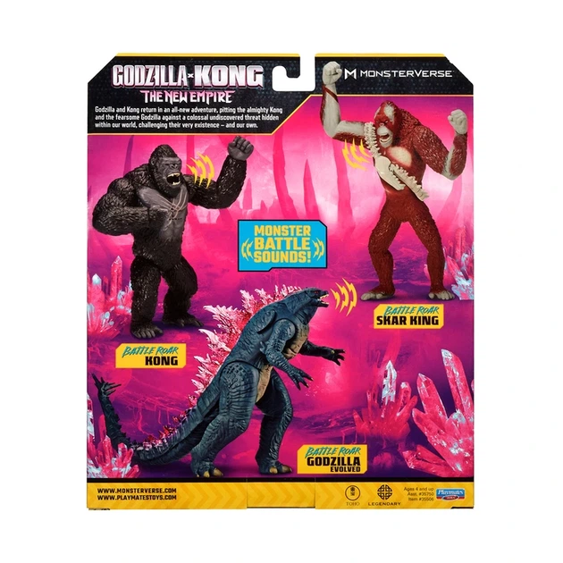 Фігурка GODZILLA X KONG – ҐОДЗІЛЛА ГОТОВА ДО БОЮ (18 cm, звук) - Фото 7 Фігурка GODZILLA X KONG – ҐОДЗІЛЛА ГОТОВА ДО БОЮ (18 cm, звук) - изображение 7