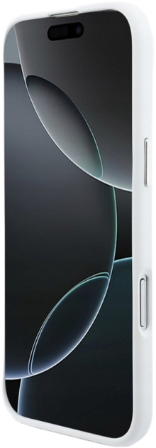 Панель BMW M Silicon Horizontal Line MagSafe для Apple iPhone 17 Air White (BMHMP17M25SHOTSH) - зображення 5