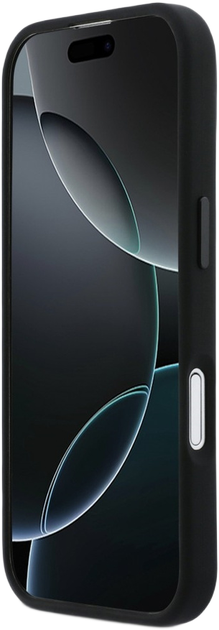Панель BMW M Silicon Horizontal Line MagSafe для Apple iPhone 17 Black (BMHMP17S25SHOTSK) - зображення 5