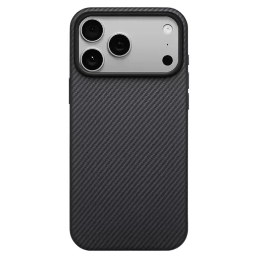 Карбоновый чехол Pitaka UltraGuard Case Black/Grey Twill для iPhone 17 Pro Max (KI1701PBM) - изображение 3