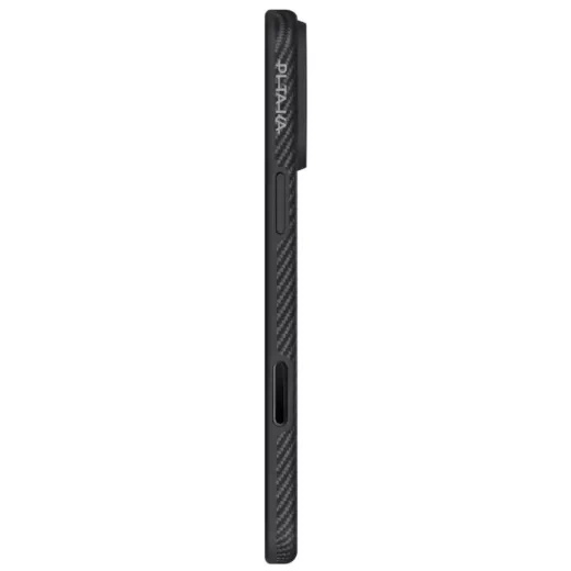 Карбоновый чехол Pitaka UltraGuard Case Black/Grey Twill для iPhone 17 Pro Max (KI1701PBM) - изображение 4