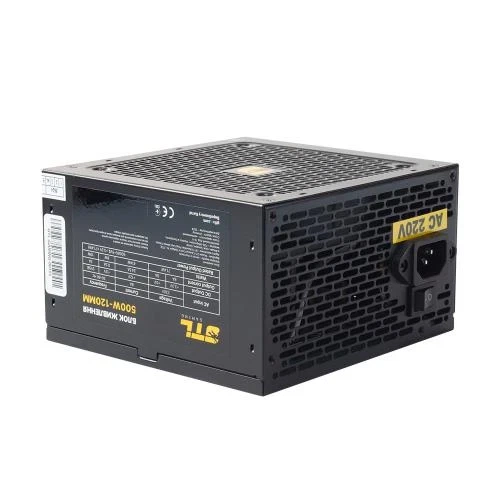 Блок живлення 500 Вт, GTL Gaming Star, Black (GTLGS500BK) - зображення 3