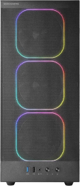 Obudowa Tacens Mars MC-NEBULA Black (TACMARS-MCNEBULA) - obraz 3