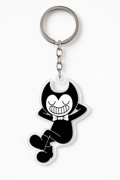 Акриловий брелок Bendy and the Ink Machine 5 см (667BEE7D8C68) - Фото 1 Акриловий брелок Bendy and the Ink Machine 5 см (667BEE7D8C68) - зображення 1