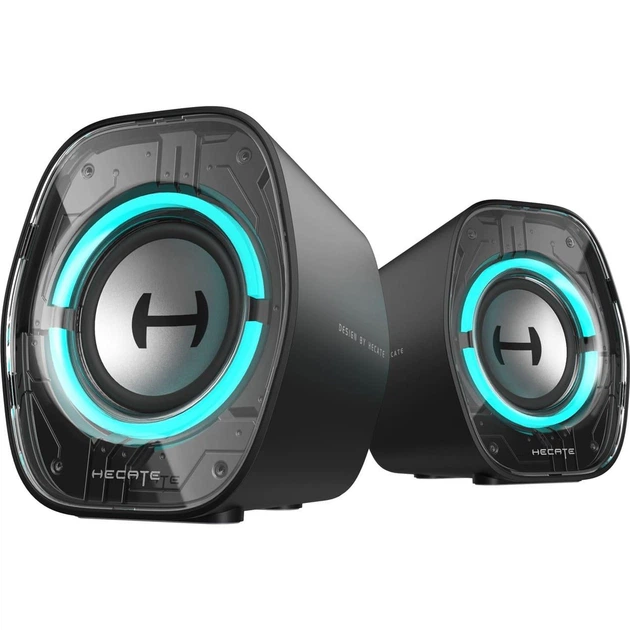 Акустическая система Edifier 2.0 Hecate G1000 II Black 2.0 USB/AUX/Bluetooth (G10002Black) - изображение 4