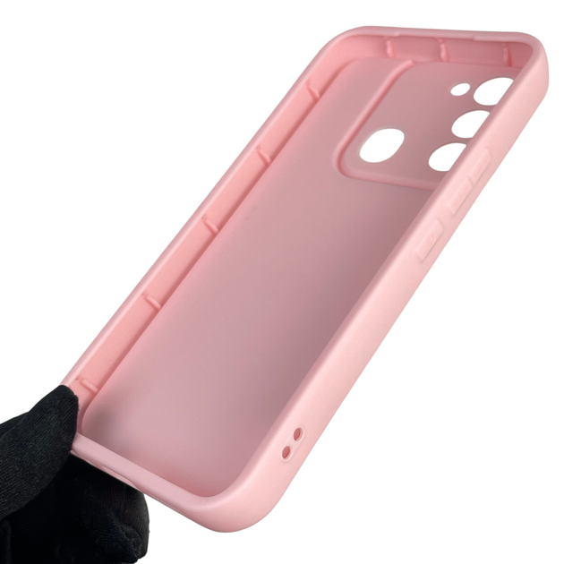 Чехол силиконовый Soft Touch с 3D принтом Украина для TECNO Spark Go 2022 (KG5m) розовый (Полная защита камеры) - изображение 2