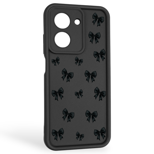 Чохол силіконовий Soft Touch з 3D принтом для Xiaomi Redmi A5 чорний (Повний захист камери) - Фото 1 Чохол силіконовий Soft Touch з 3D принтом для Xiaomi Redmi A5 чорний (Повний захист камери) - зображення 1