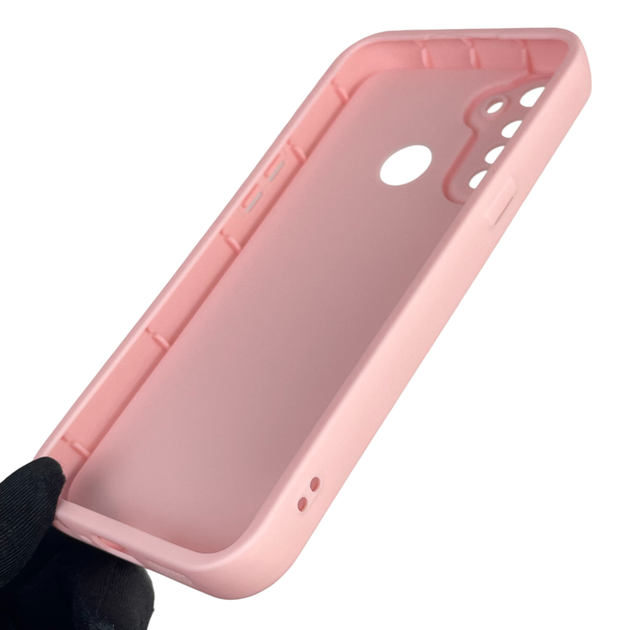 Чохол силіконовий Soft Touch з 3D принтом для Realme 5 рожевий (Повний захист камери) - зображення 4