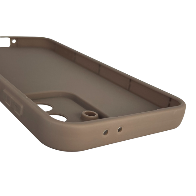 Чохол силіконовий Soft Touch з 3D принтом для Samsung Galaxy A36 5G (SM-A366U) коричневий (Повний захист камери) - Фото 4 Чохол силіконовий Soft Touch з 3D принтом для Samsung Galaxy A36 5G (SM-A366U) коричневий (Повний захист камери) - зображення 4