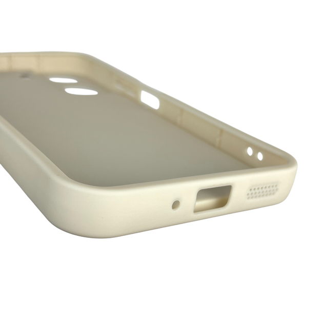 Чехол силиконовый Soft Touch с 3D принтом для Xiaomi Poco C65 молочный (Полная защита камеры) - Фото 4 Чехол силиконовый Soft Touch с 3D принтом для Xiaomi Poco C65 молочный (Полная защита камеры) - изображение 4