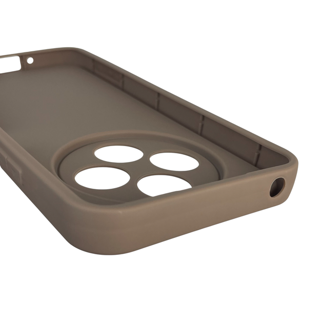 Чохол силіконовий Soft Touch з 3D принтом для Xiaomi Poco C75 коричневий (Повний захист камери) - зображення 2