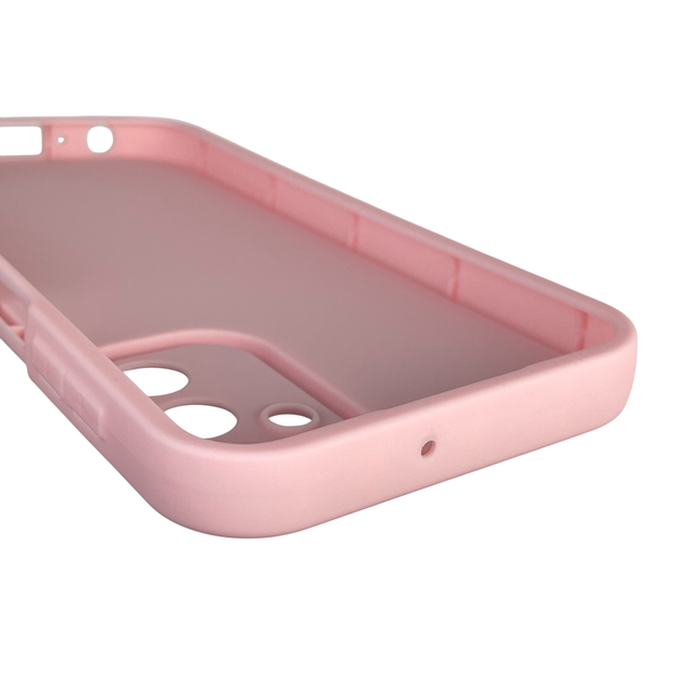 Чохол силіконовий Soft Touch з 3D принтом для Samsung Galaxy A24 (SM-A245F) рожевий (Повний захист камери) - зображення 5